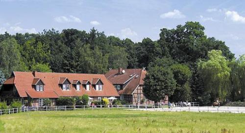 Heidehotel Gut Landliebe ヘルマンスブルク エクステリア 写真
